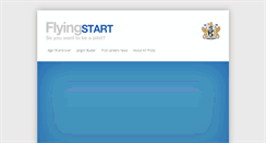 Desktop Screenshot of flying-start.org